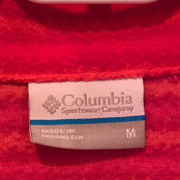 Columbia Fleece Pullover Half Zip Size M - Picture 5 of 6